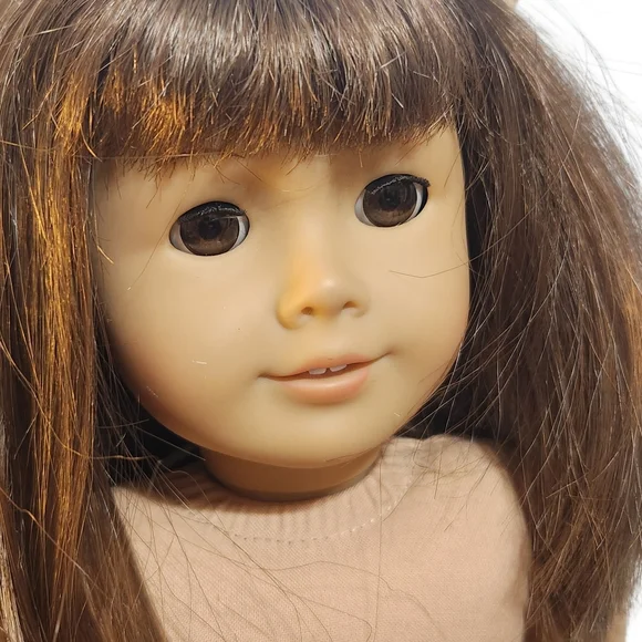 American Girl Samantha Parkington 18 In. Doll Brown Hair Eyes Front Teeth - Picture 4 of 13